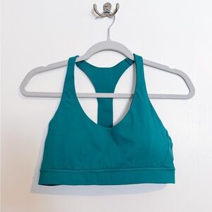 Lululemon Athletica Teal Sports Bra